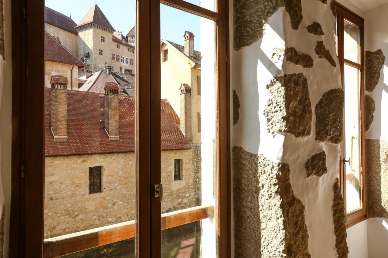 L'Appart' Du 10 - T3 4 Downtown Annecy With Canal View מראה חיצוני תמונה